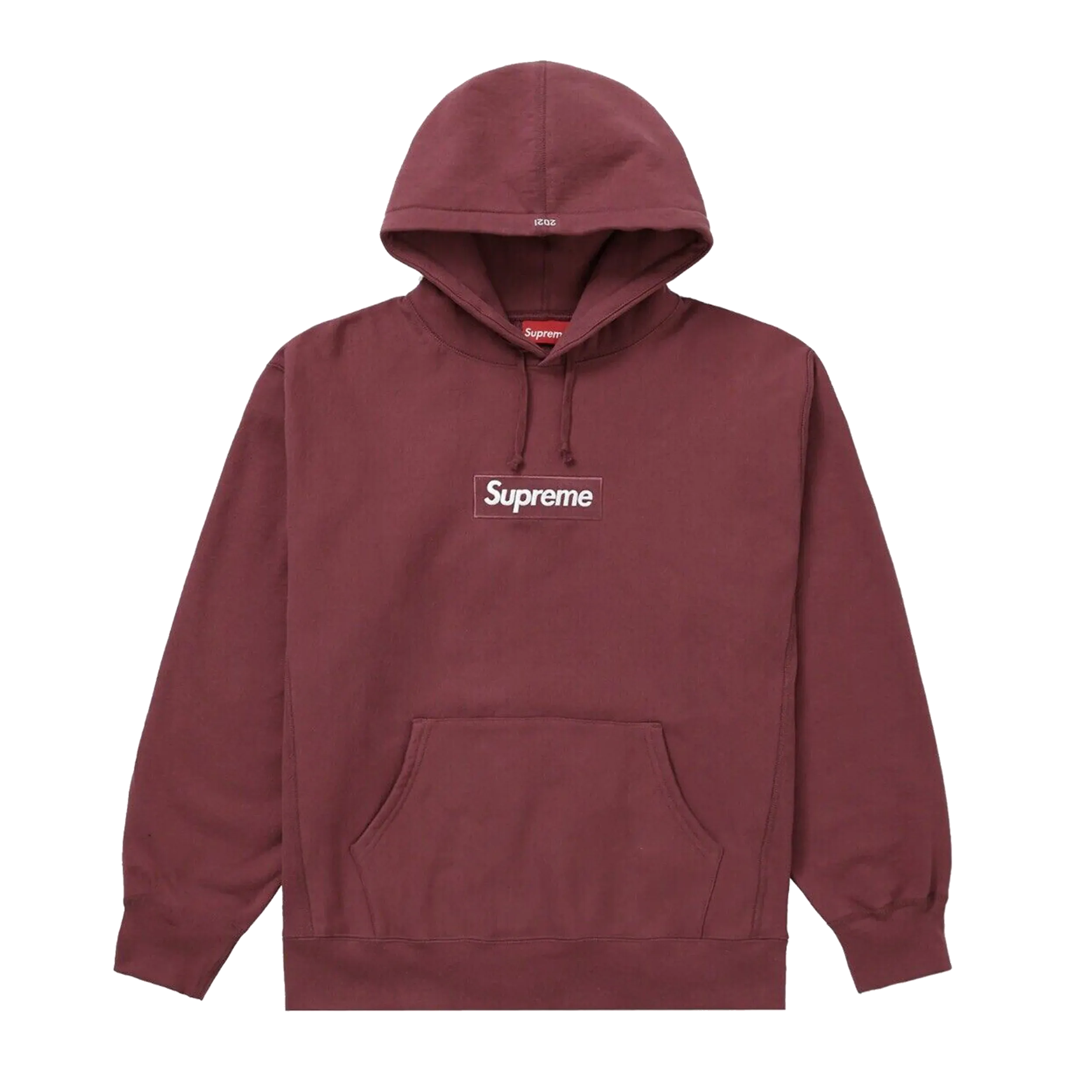 Supreme FW21 Box Logo Sweatshirt Plum