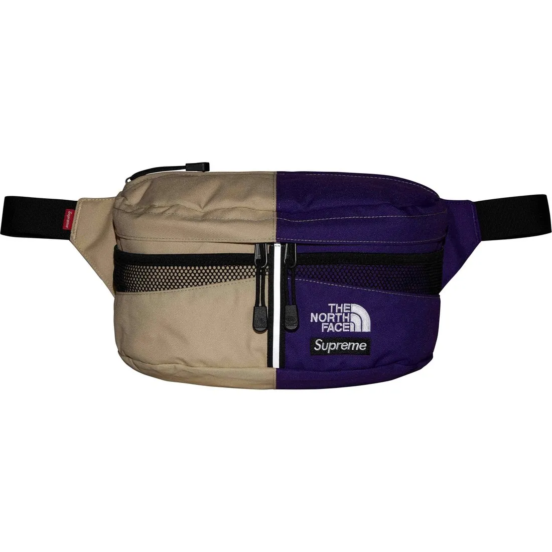 SUPREME TNF SPLIT WAIST BAG-TAN