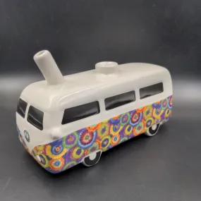 Vintage Hippie Bus Ceramic Pipe | 7