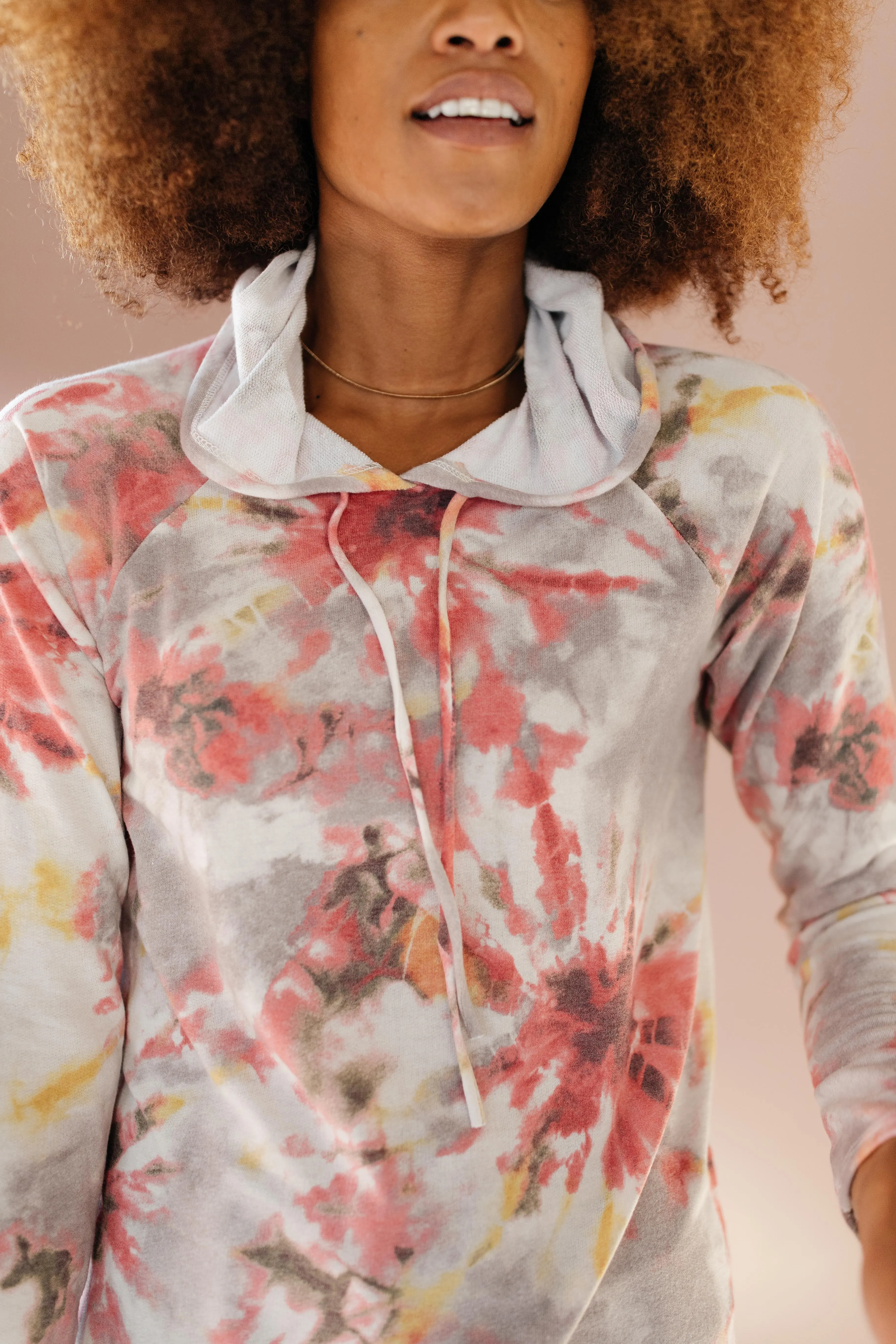 Warm Tie Dye Vibes Hoodie - On Hand