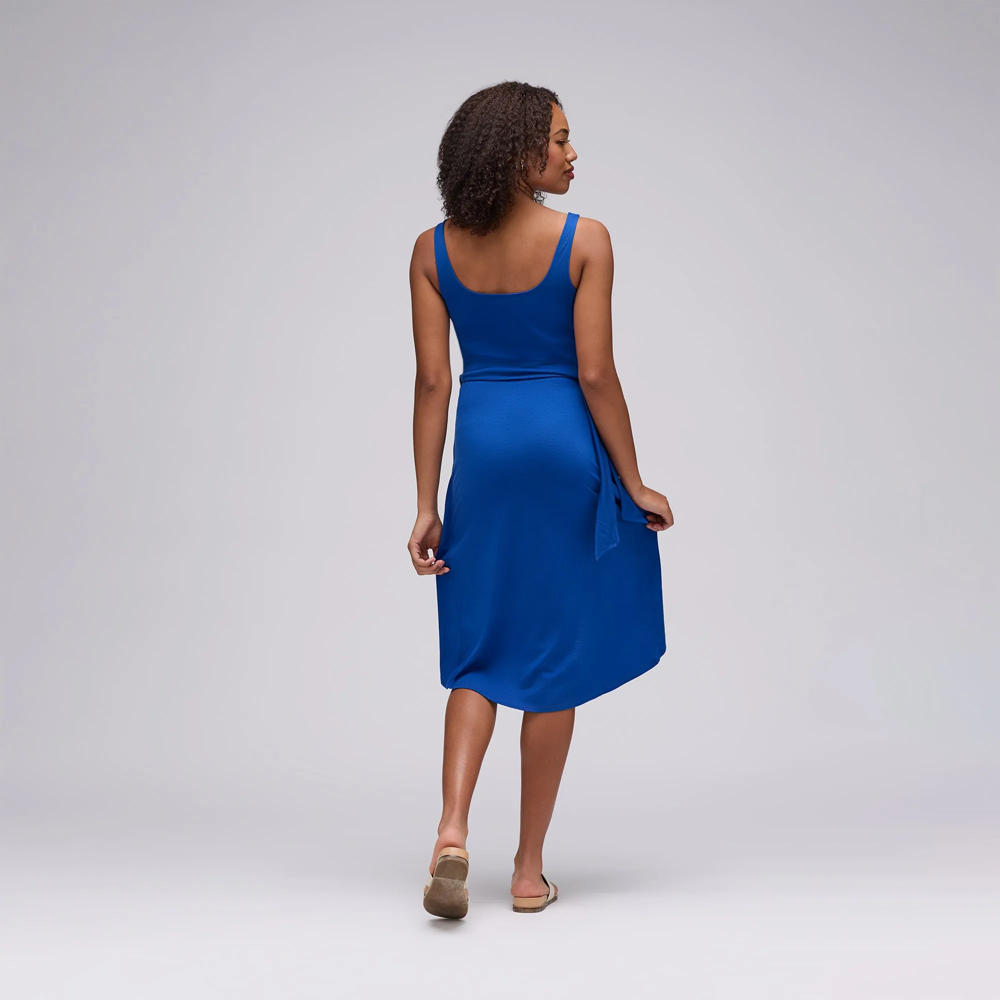 Women's Merino Tie Dress