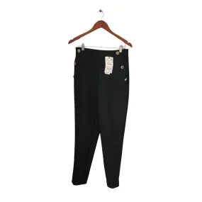 ZARA Black with Button Detail Formal Pants | Brand New |